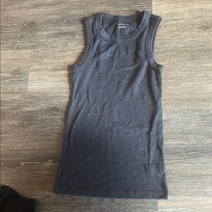 BCG Charcoal Sleeveless Top